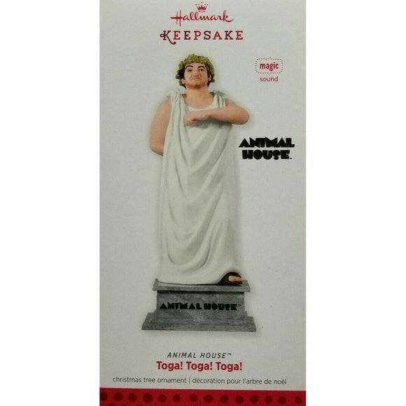 Hallmark 2013 Animal House Sound Ornament BELUSHI TOGA! TOGA! TOGA! - Picture 1 of 3